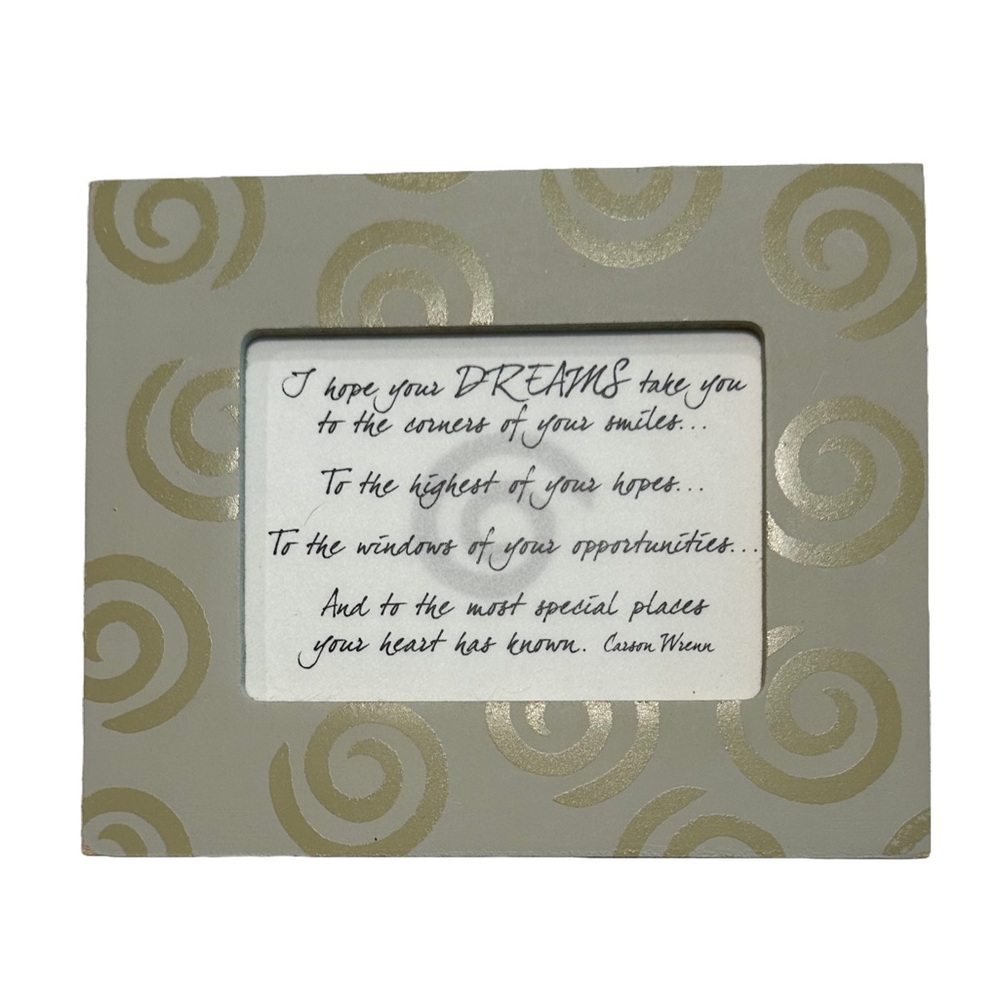 Kindred Hearts Picture Frame Hanging or Standing